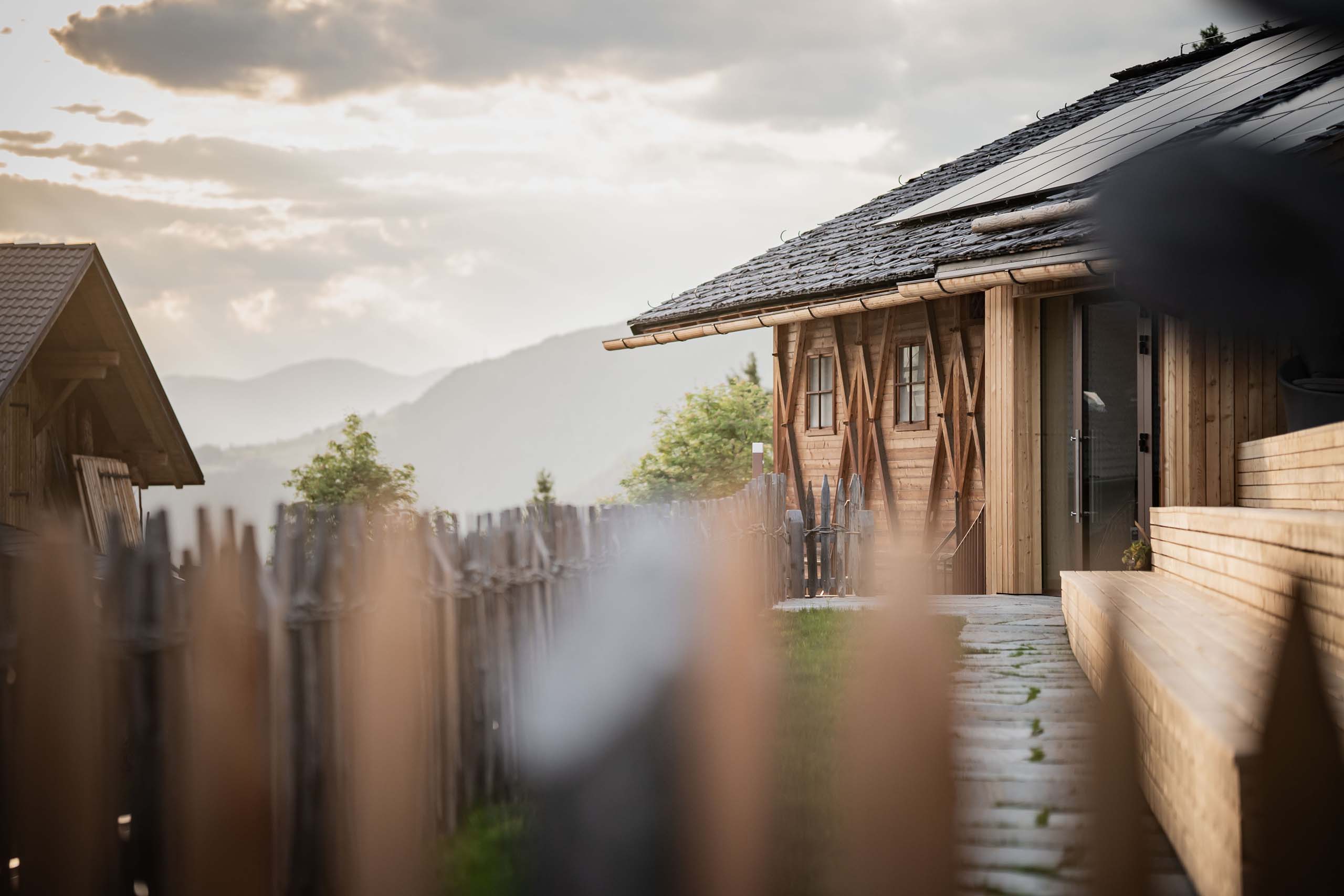 Einst ein Bauernhof, heute ein Hotel in Sdtirol